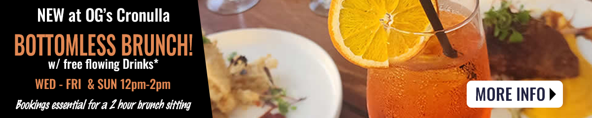 Bottomless Brunch - Og's Cronulla