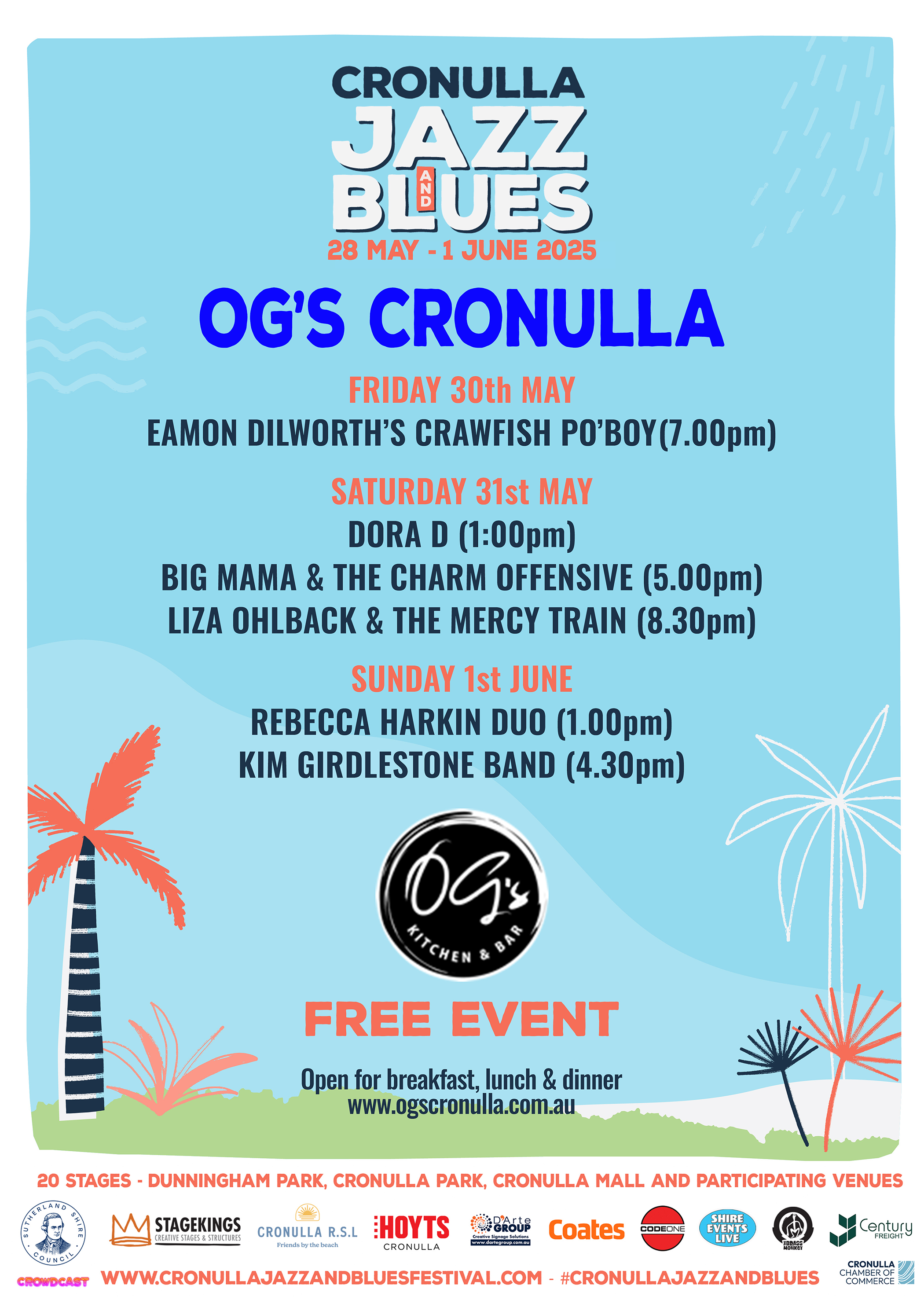 OG's CRONULLA JAZZ & BLUESFEST